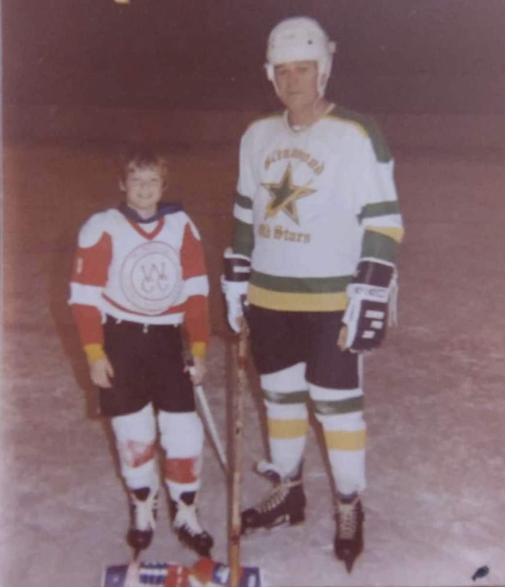 12 Hockey Mark and Dad