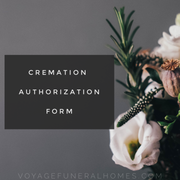 Cremation Authorization Form Button